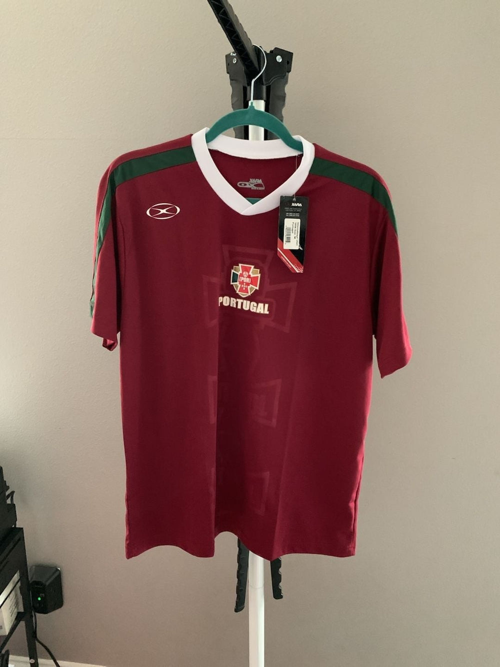Xara Portugal International Soccer Jersey 1094