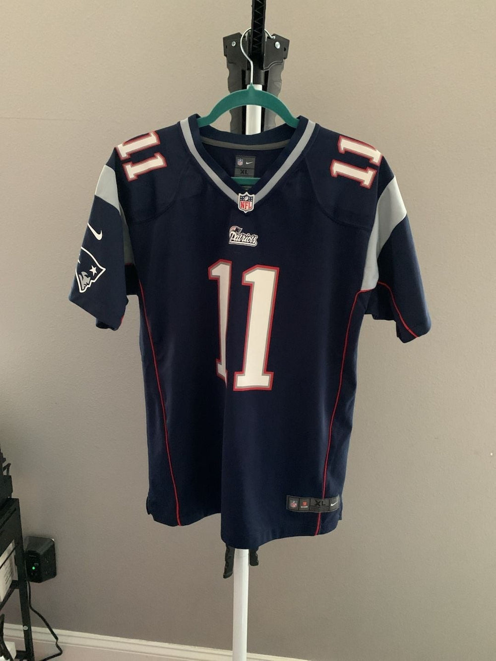 Nike New England Patriots Julian Edelman 11 Jersey Size XL