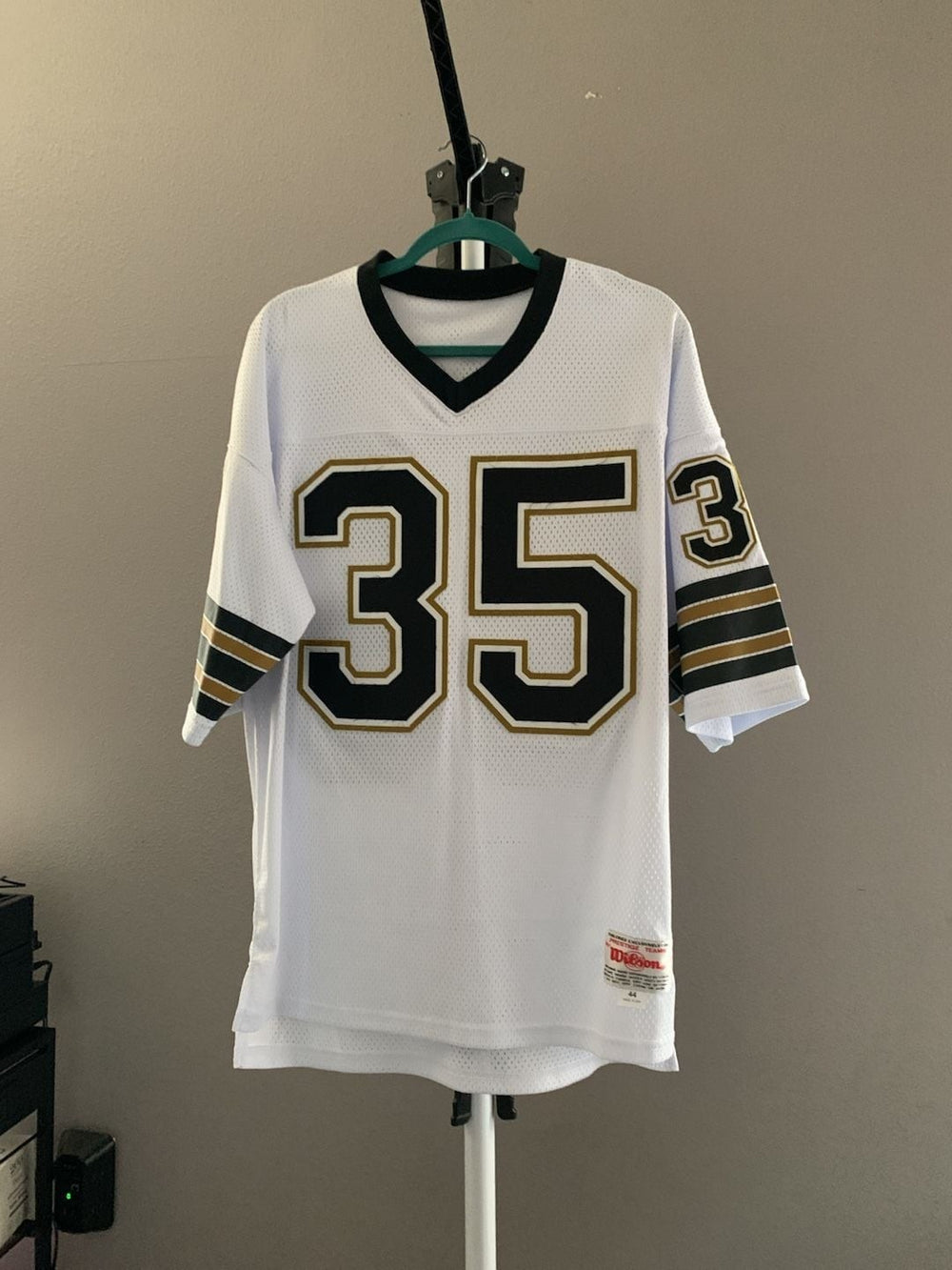 Vintage Wilson New Orleans Saints #35 Throwback Jersey