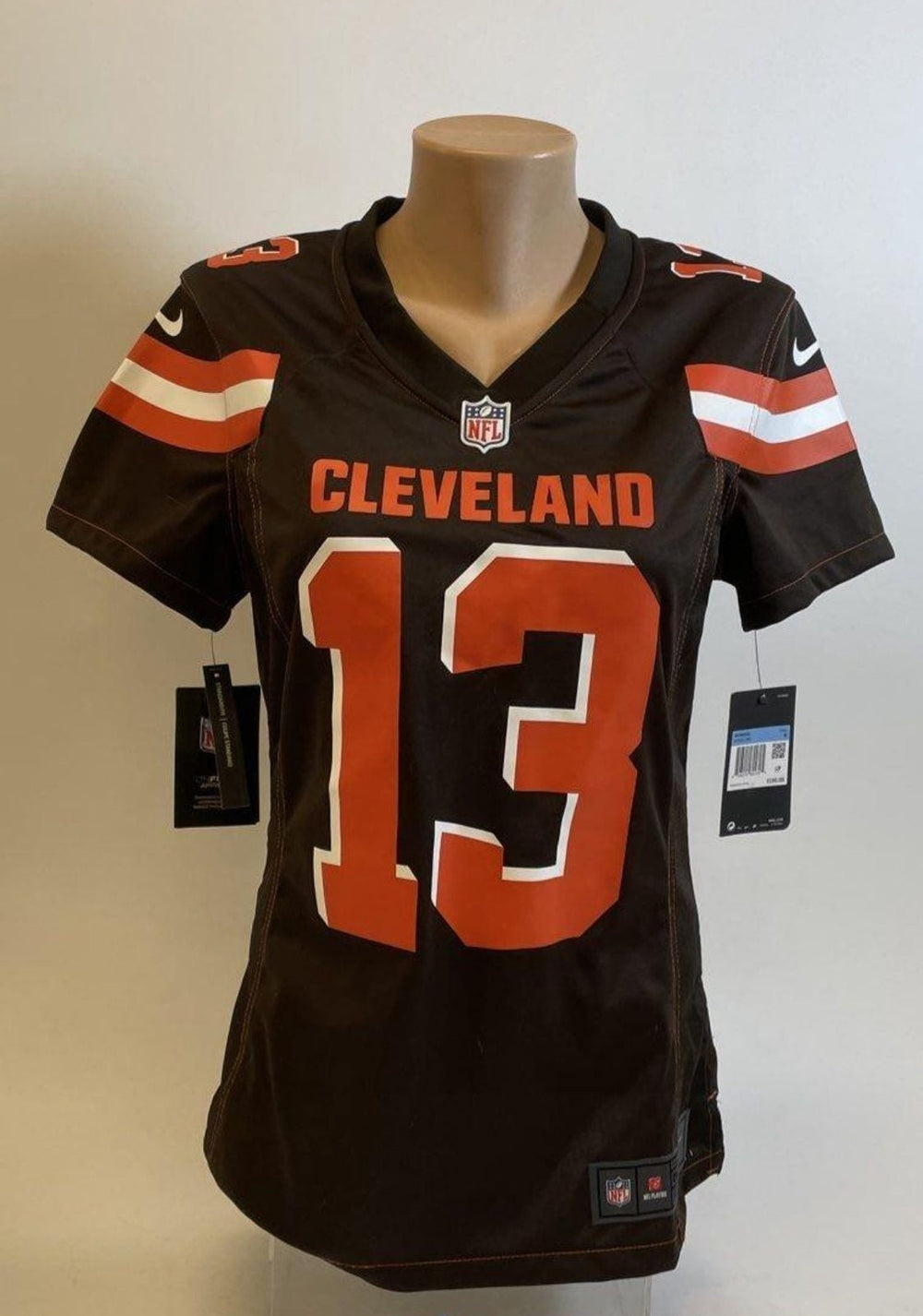 Nike NFL Odell Beckham Jr. #13 Cleveland Browns Women's Game Jersey - Brown