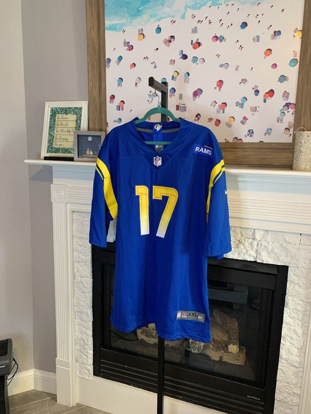 Nike Los Angeles Rams Puka Nacua 17 NFL Jersey Size XXL