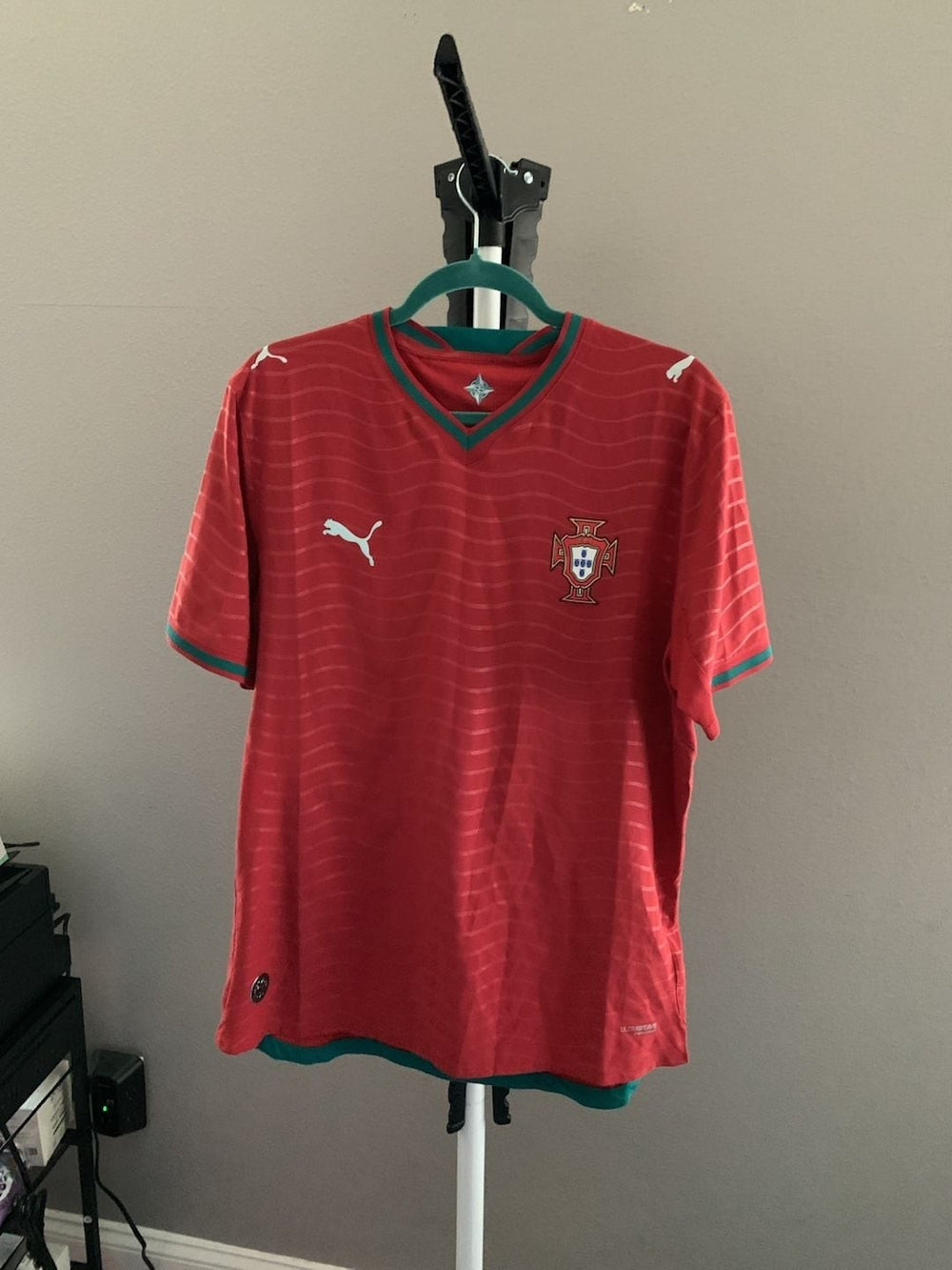 Puma Portugal National Team Soccer Jersey Size Large