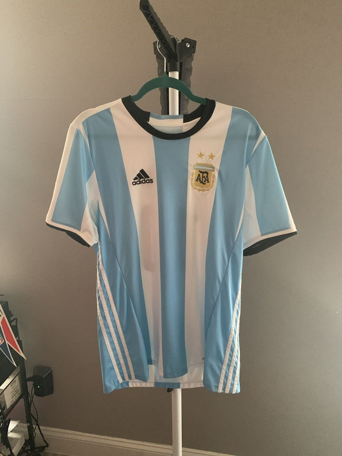 Adidas Argentina 2016 Home Soccer Jersey (AH4975)