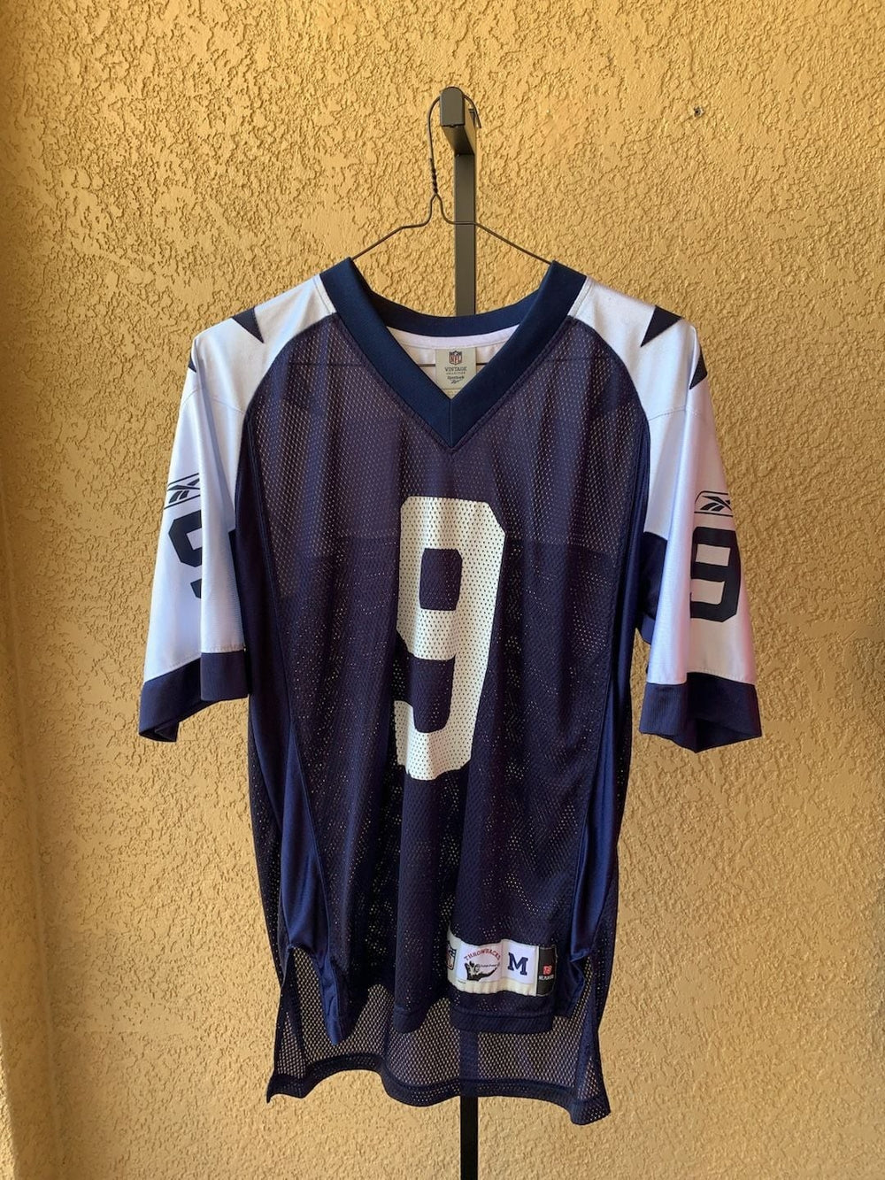 Reebok NFL Vintage Collection Dallas Cowboys Tony Romo #9 Jersey Size M