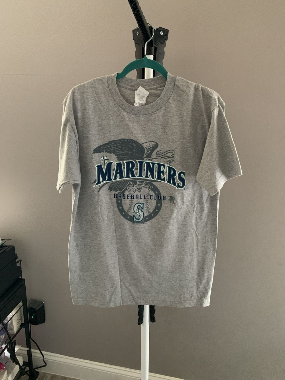 Seattle Mariners Baseball Club Graphic T-Shirt Grey