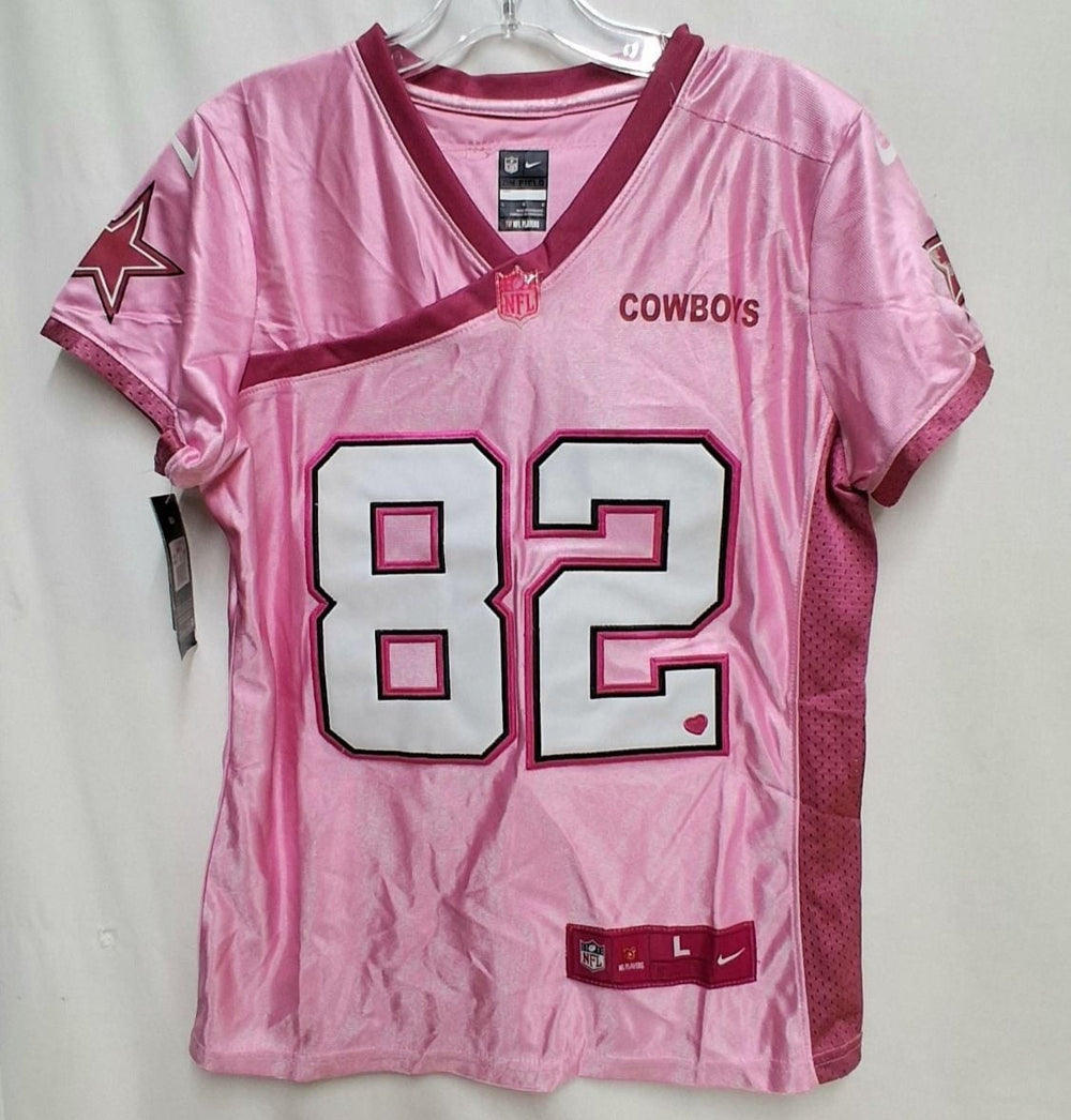 Nike Dallas Cowboys Jason Witten #82 Pink Breast Cancer Awareness Jersey - Size