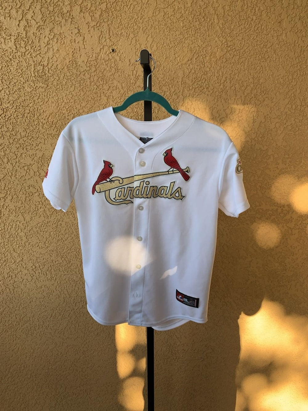 Majestic St. Louis Cardinals 2011 World Series Champions Baseball Jersey