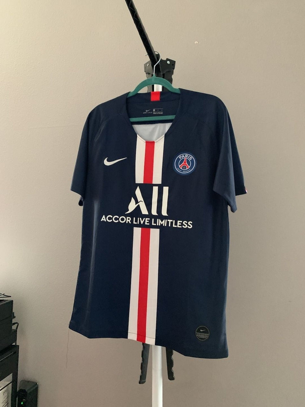 Nike 2019-2020 Paris Saint-Germain PSG Home Jersey Kylian Mbappe #7