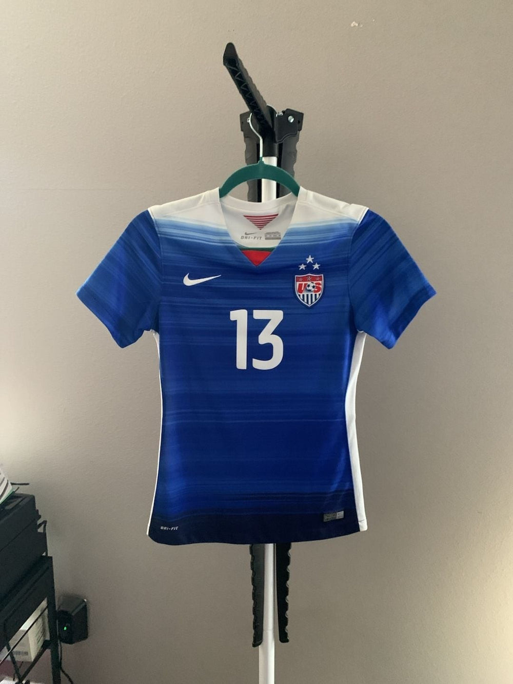 Nike USWNT 2015 Women's World Cup Away Jersey - Alex Morgan #13