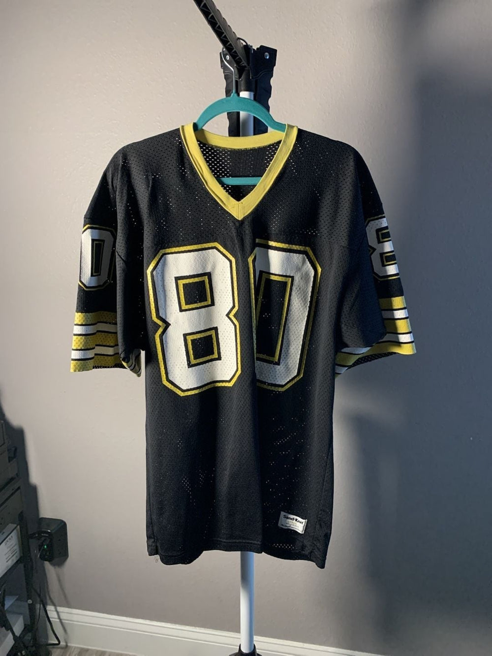 Vintage Sand-Knit MacGregor Sporting Goods Football Jersey Number 80
