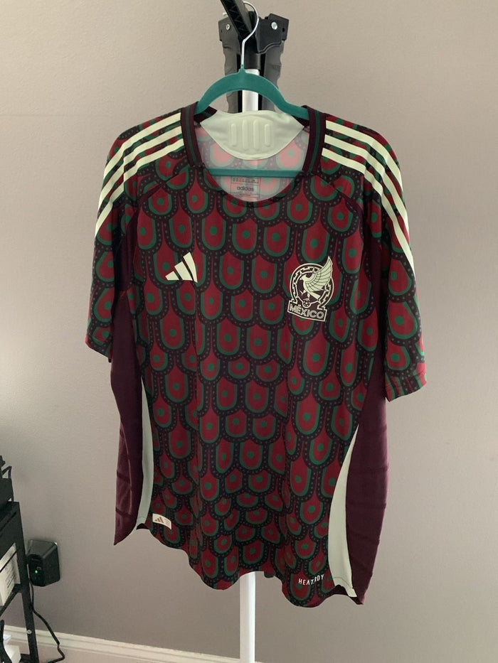 Adidas Mexico 2024 Home Authentic Jersey HEAT.RDY