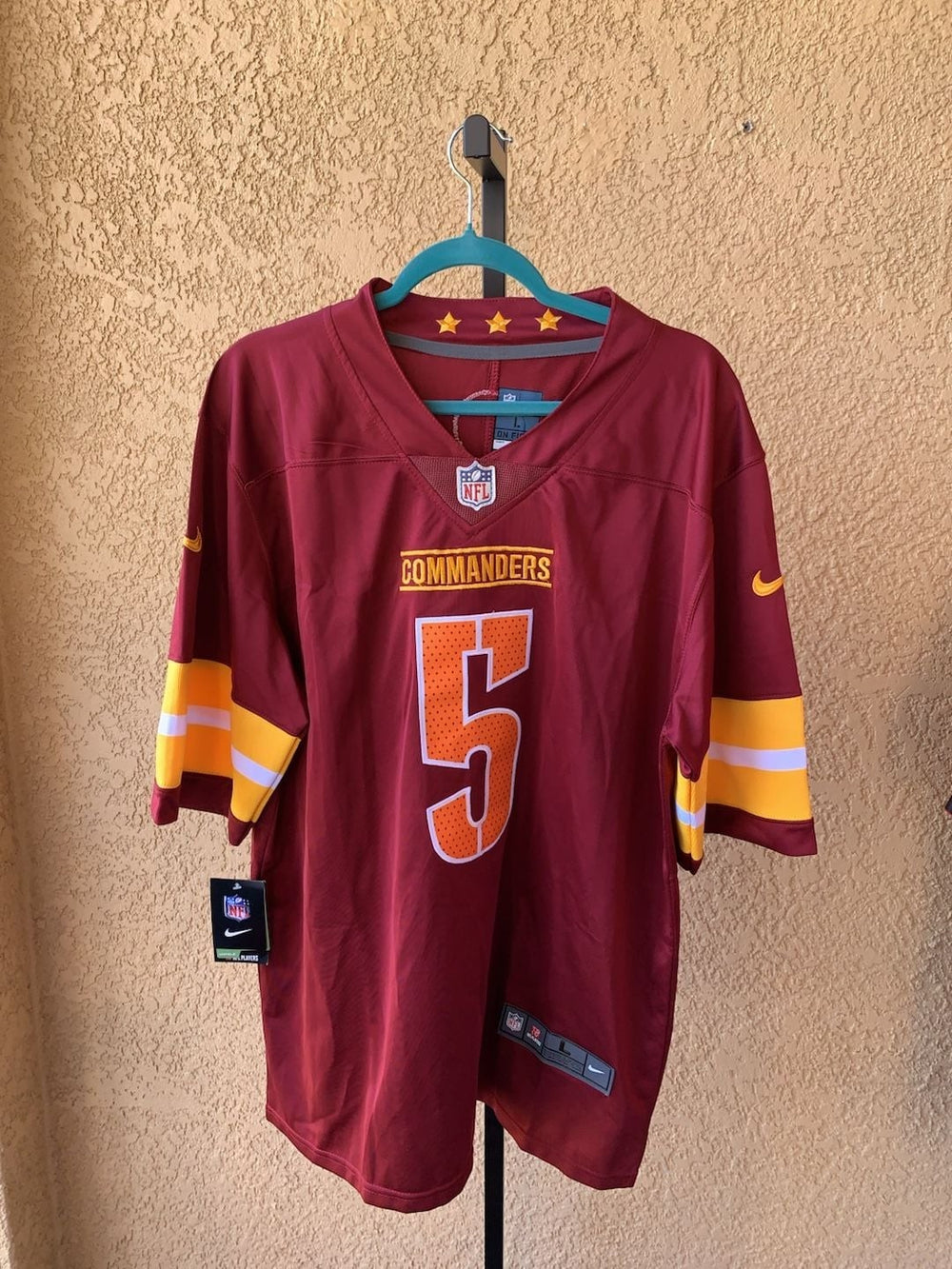Nike Washington Commanders Jayden Daniels #5 Jersey Size L
